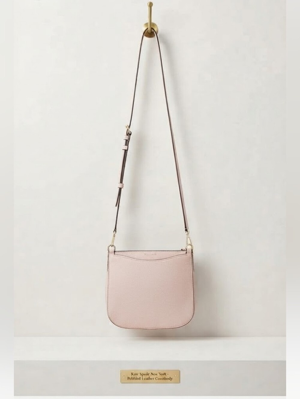 Kate Spade Classic Women's Crossbody Bag in Light Blush with Adjustable Strap